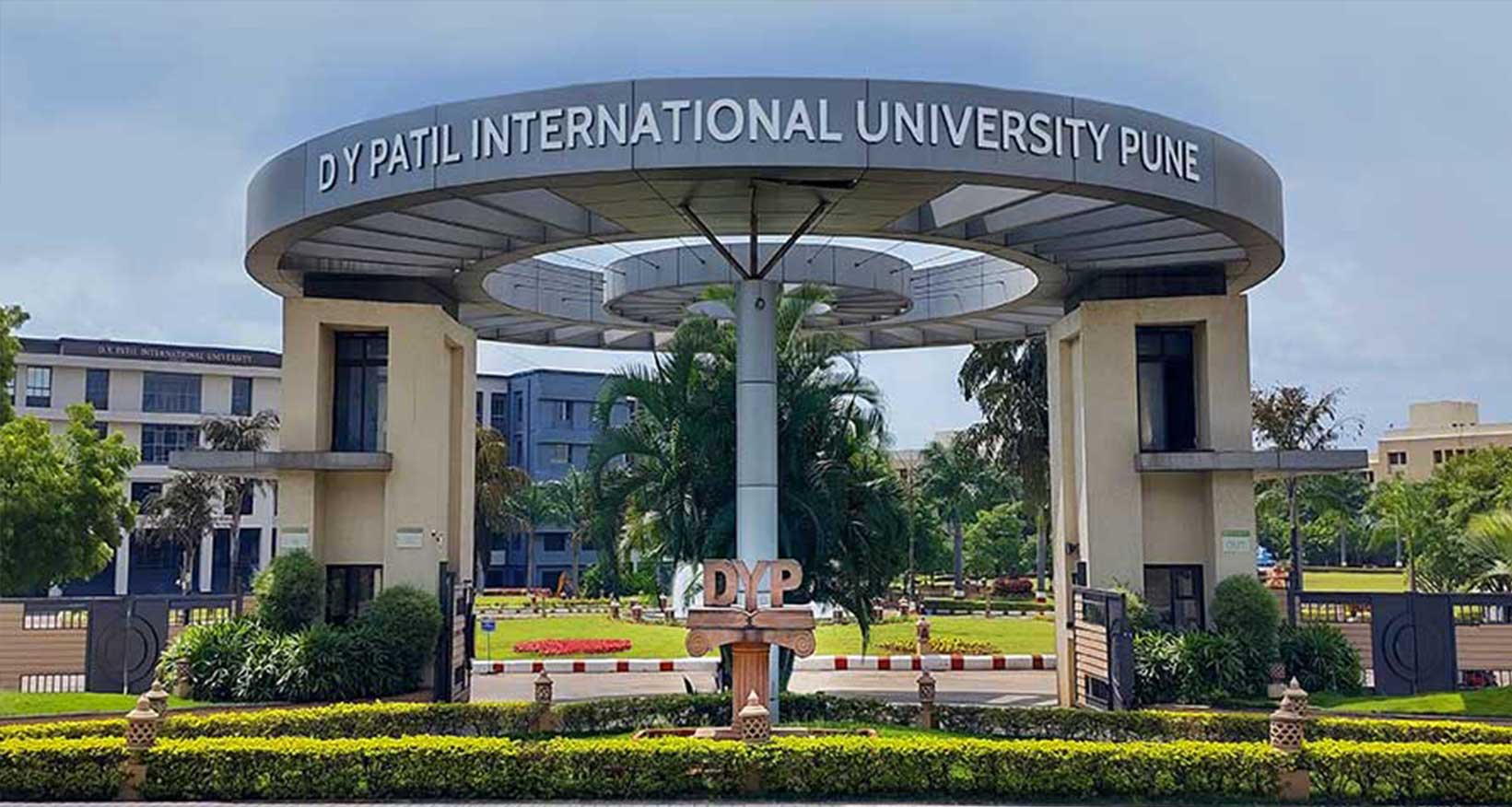 DY Patil University banner